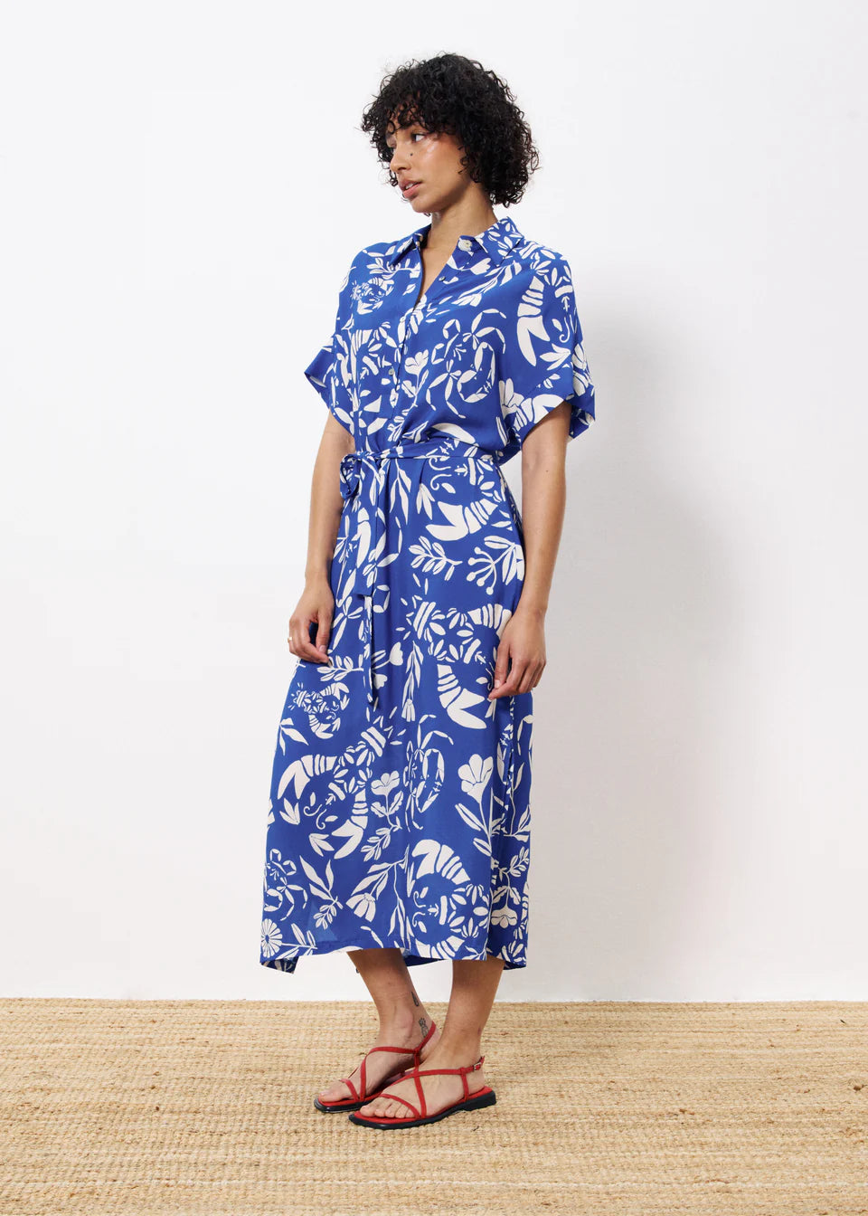 homard print galiena dress