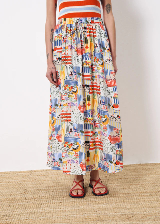 liliane midi skirt