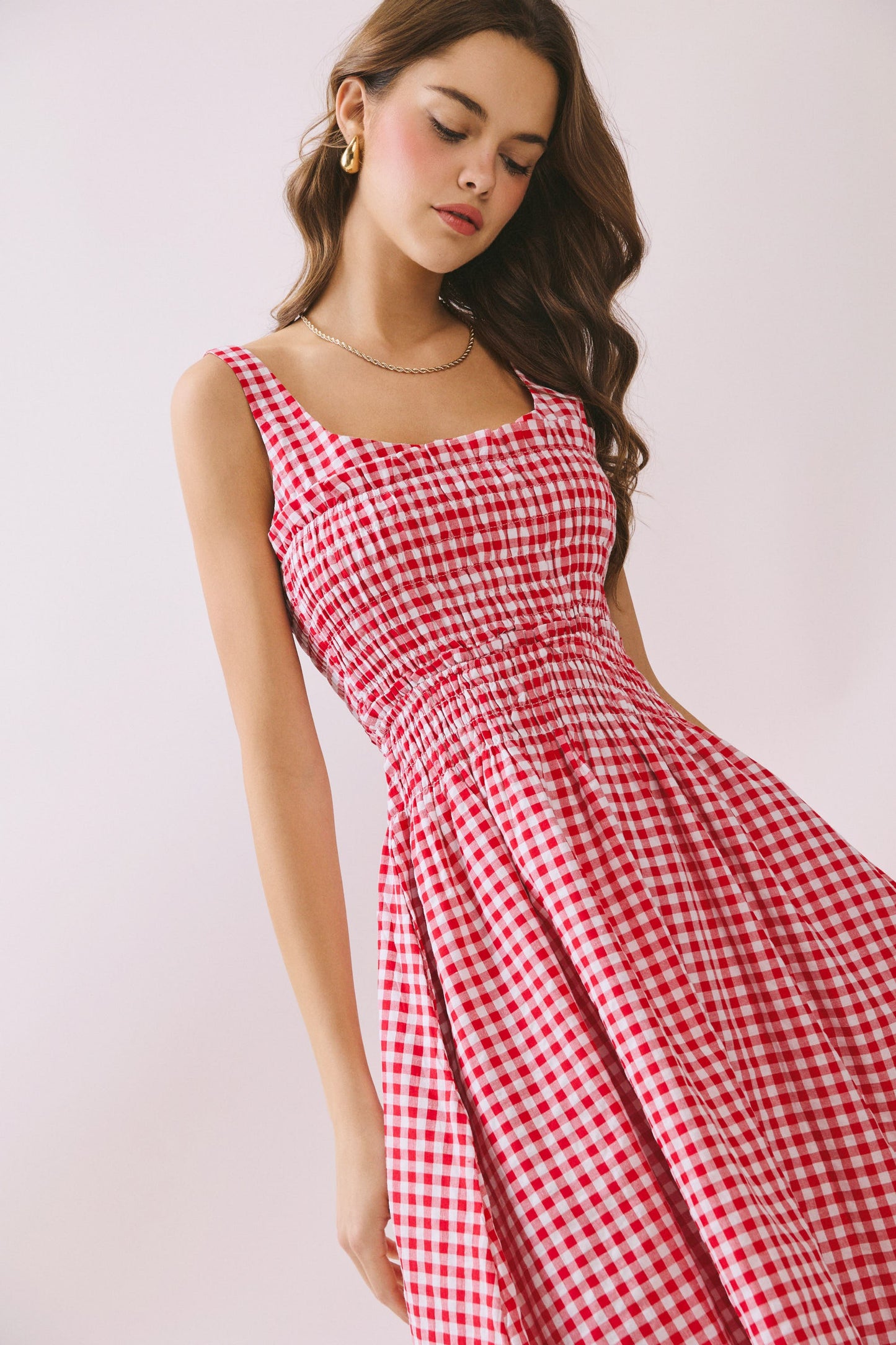 lovely day midi dress