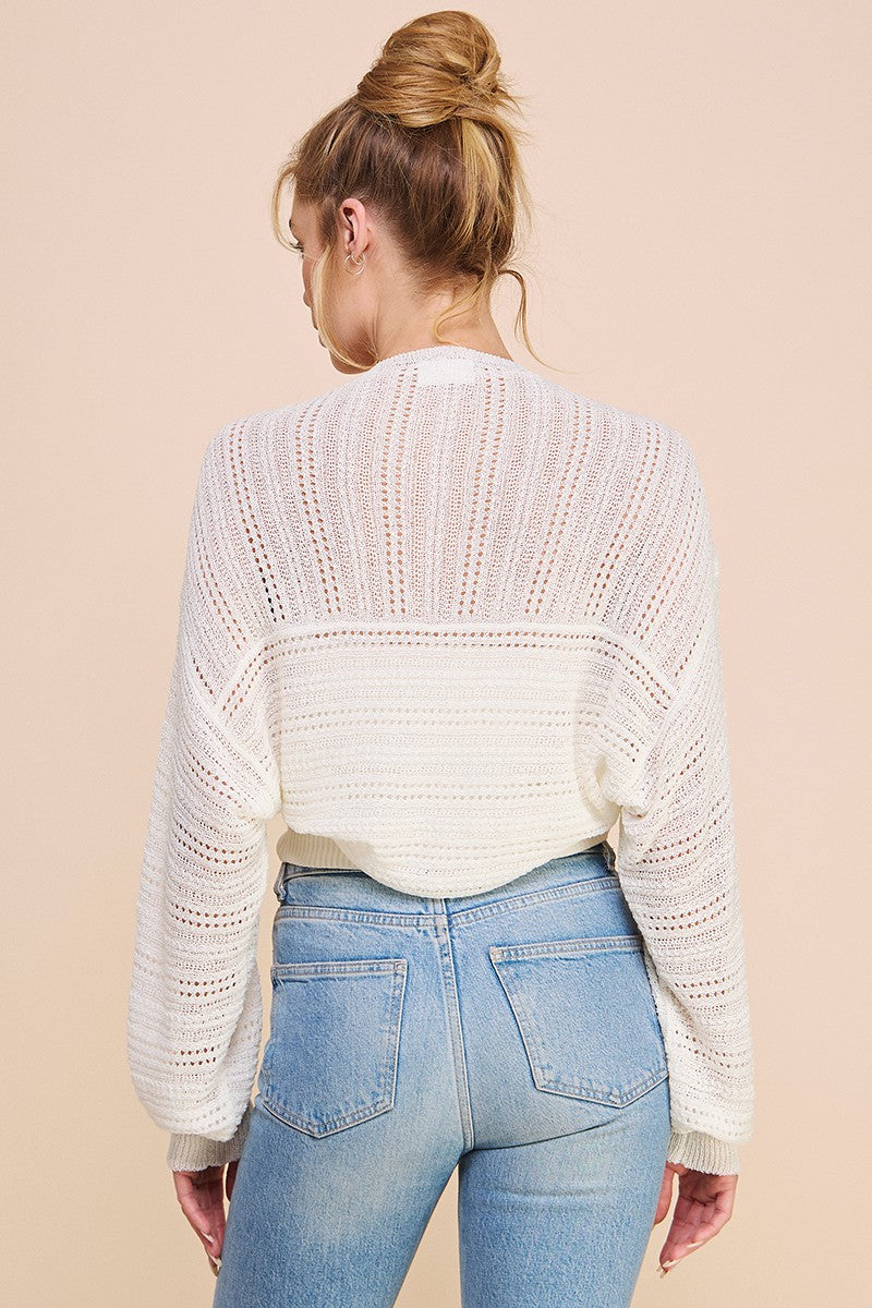 lurex shimmer knit shawl