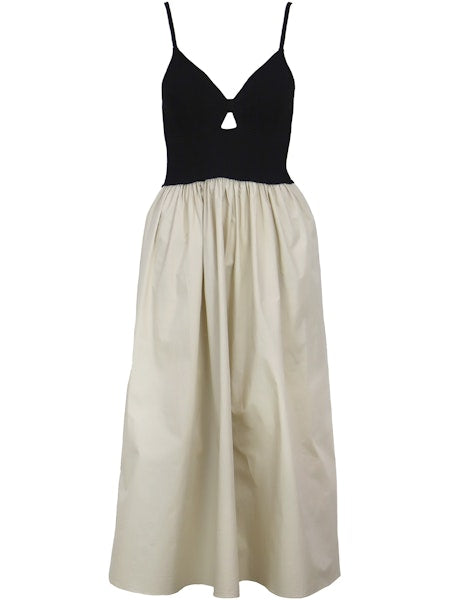 madrid mixed media dress