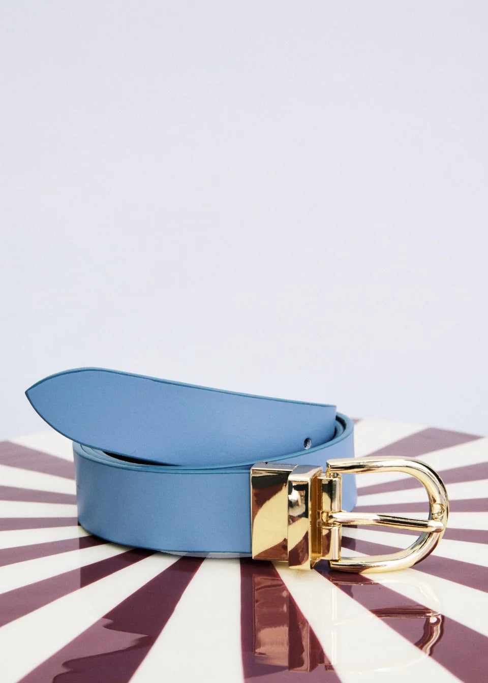 magnet belt-blue lavender