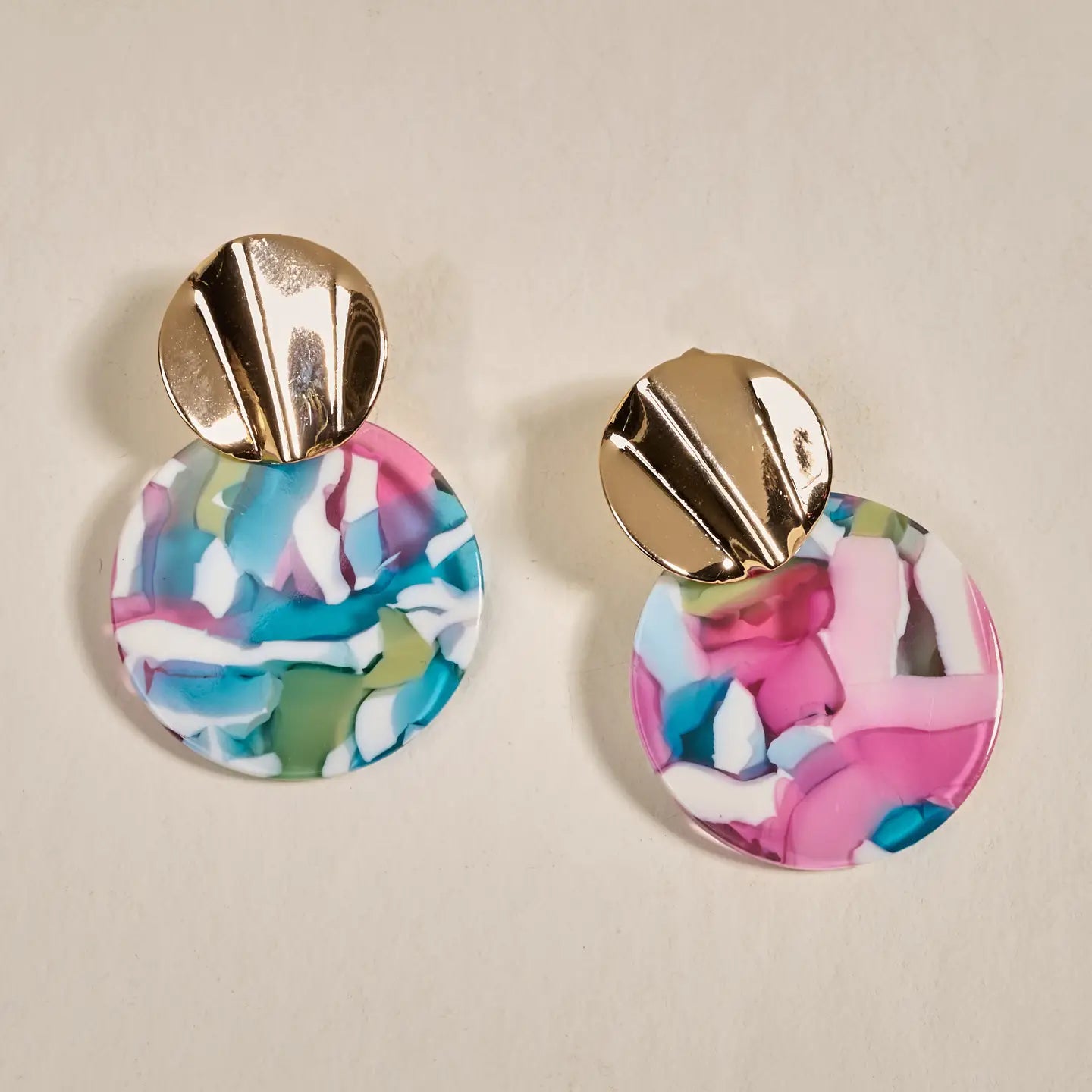 marble muse earrings-aurora
