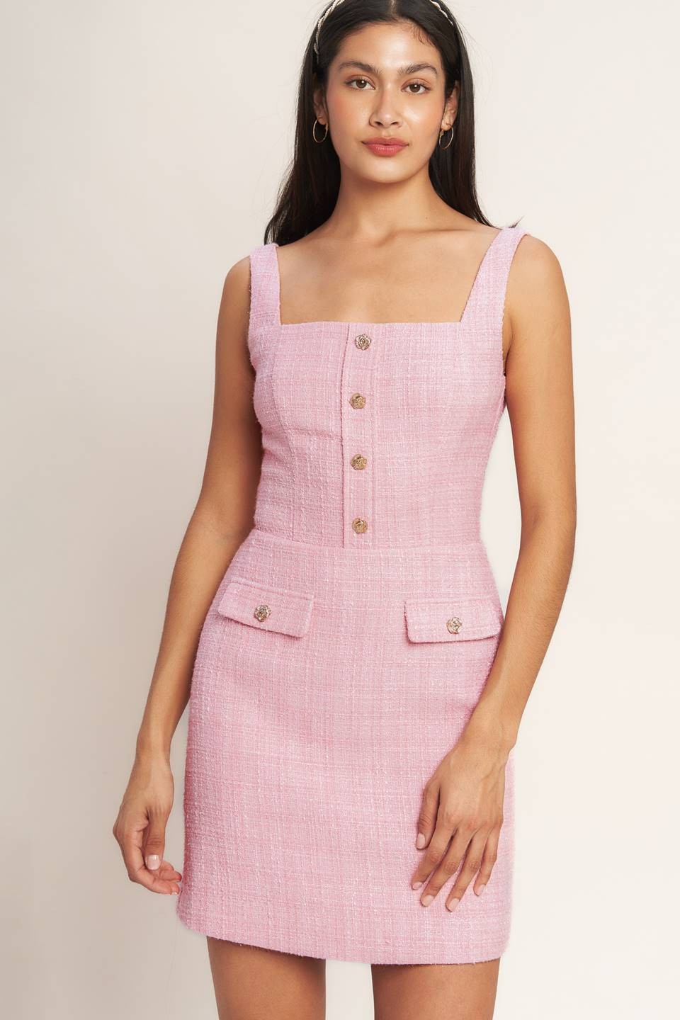 need for tweed mini dress