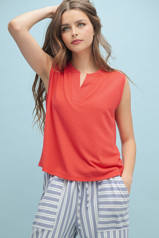 Notch Knit Tank