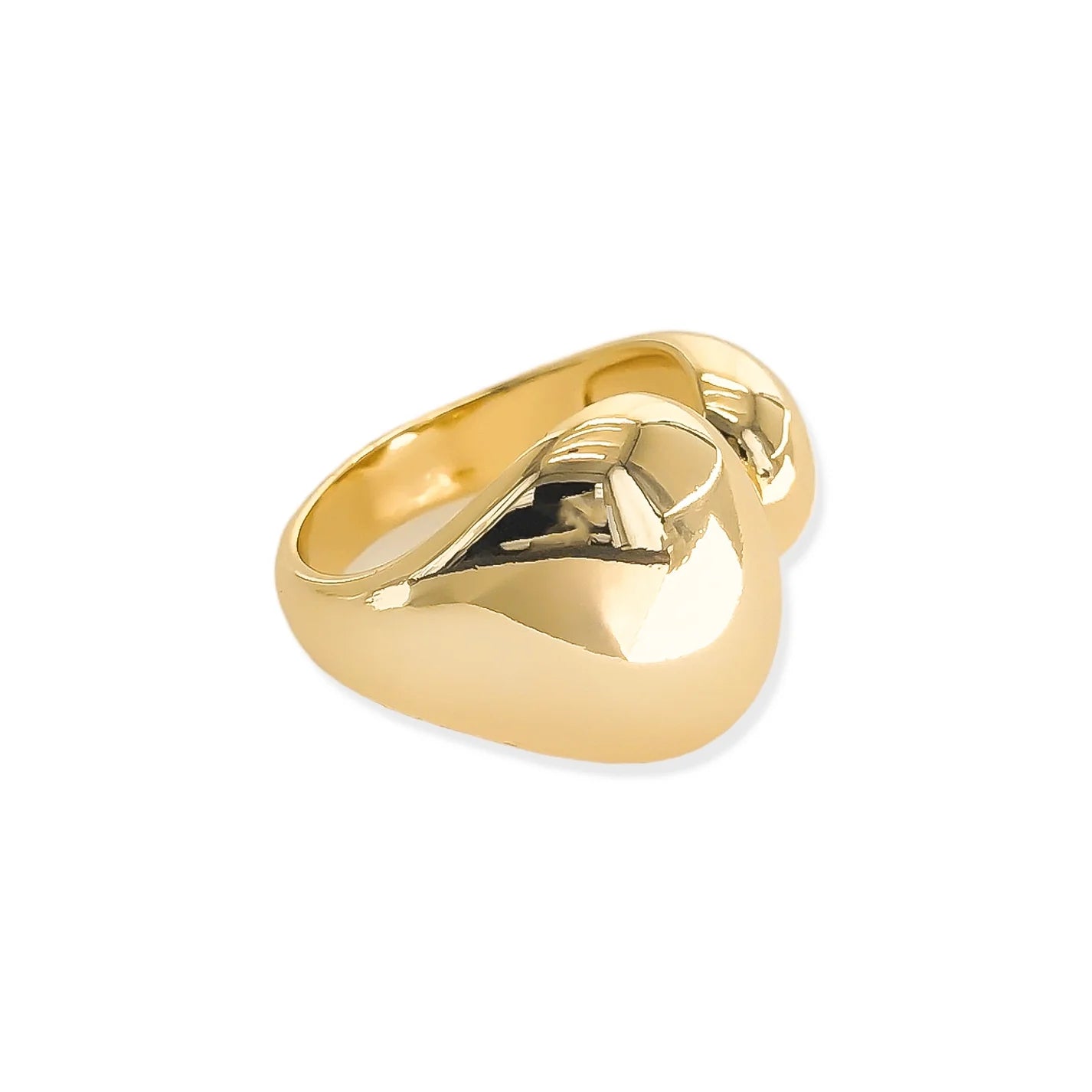 open front abstract ring