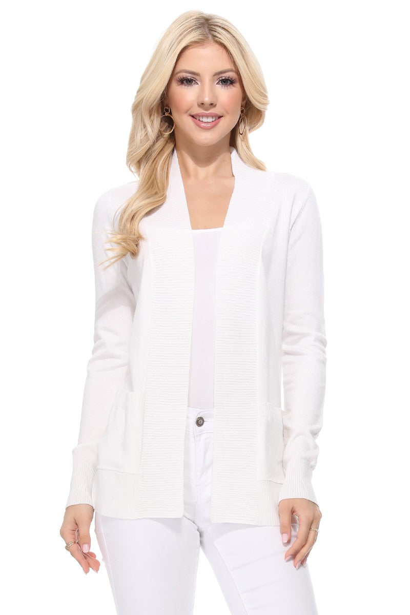 open front cardigan