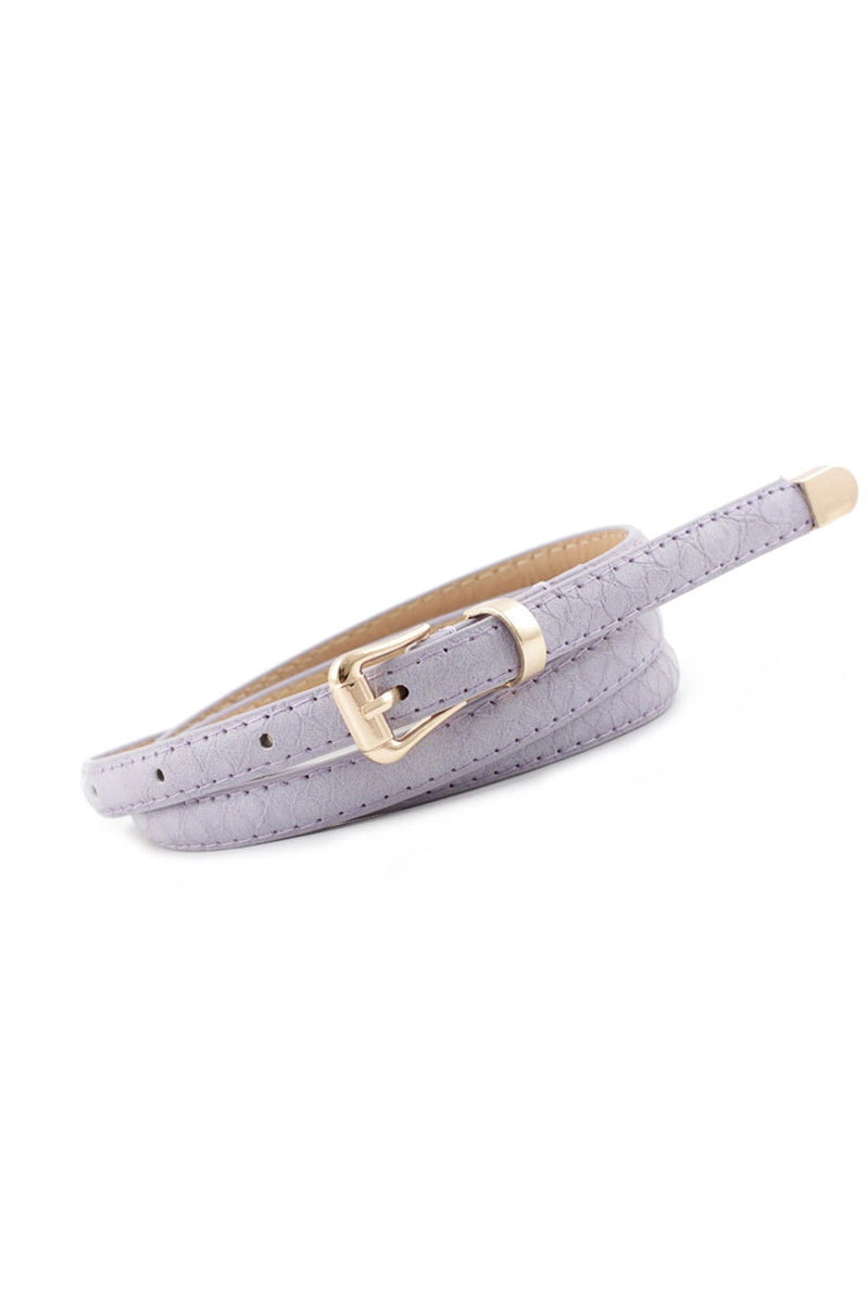 patterned slim belt