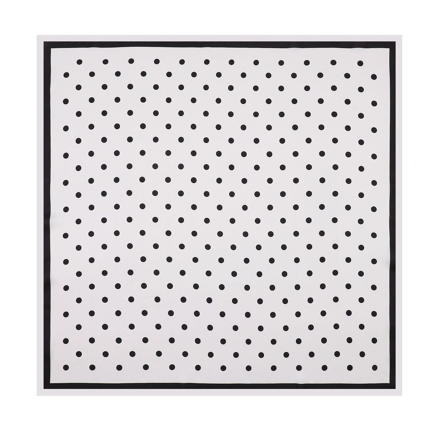 polka dot square scarf-small dots