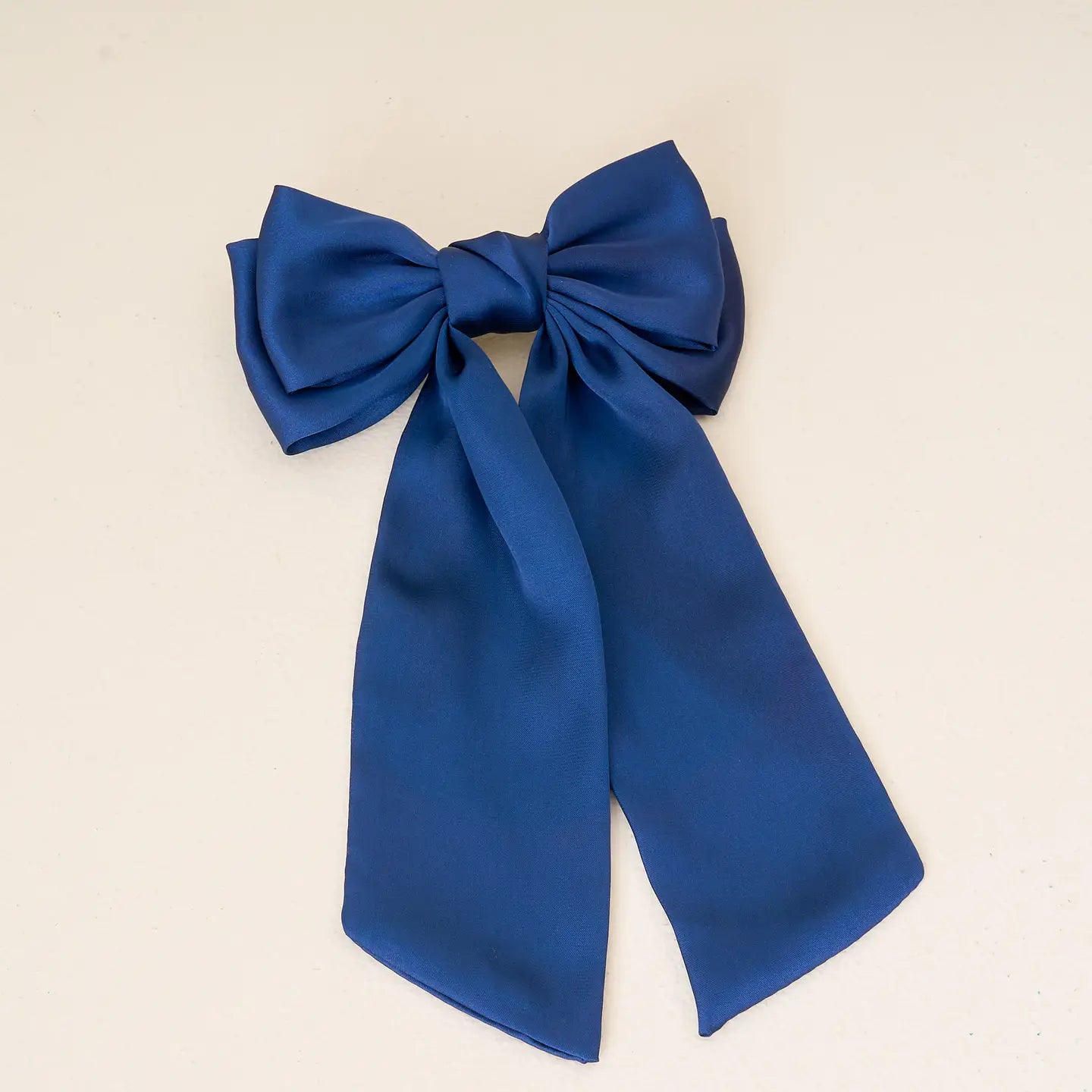 satin hair bow