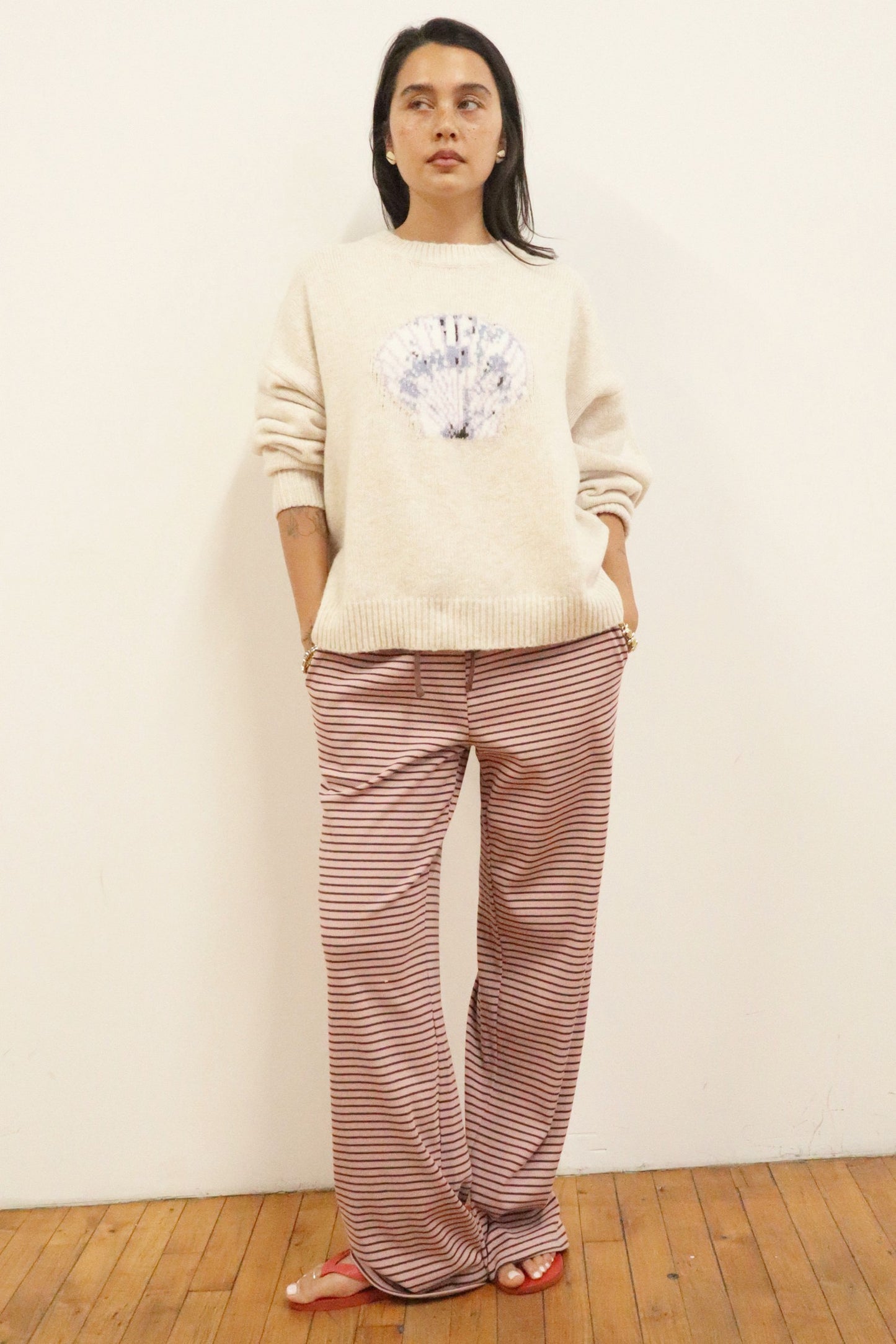 Shell sweater