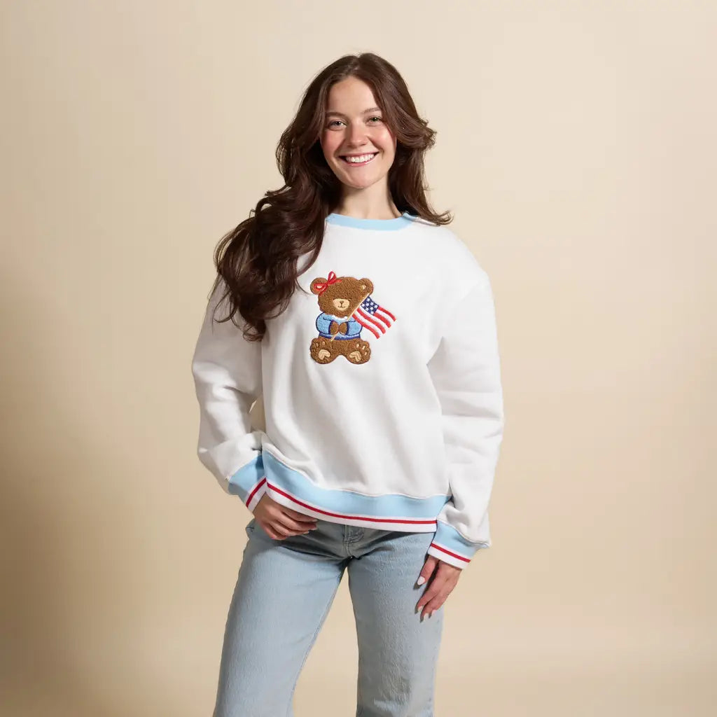 signature crew-star spangled bear