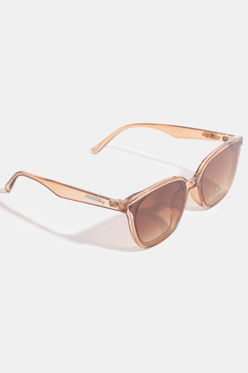 simple square frame sunglasses