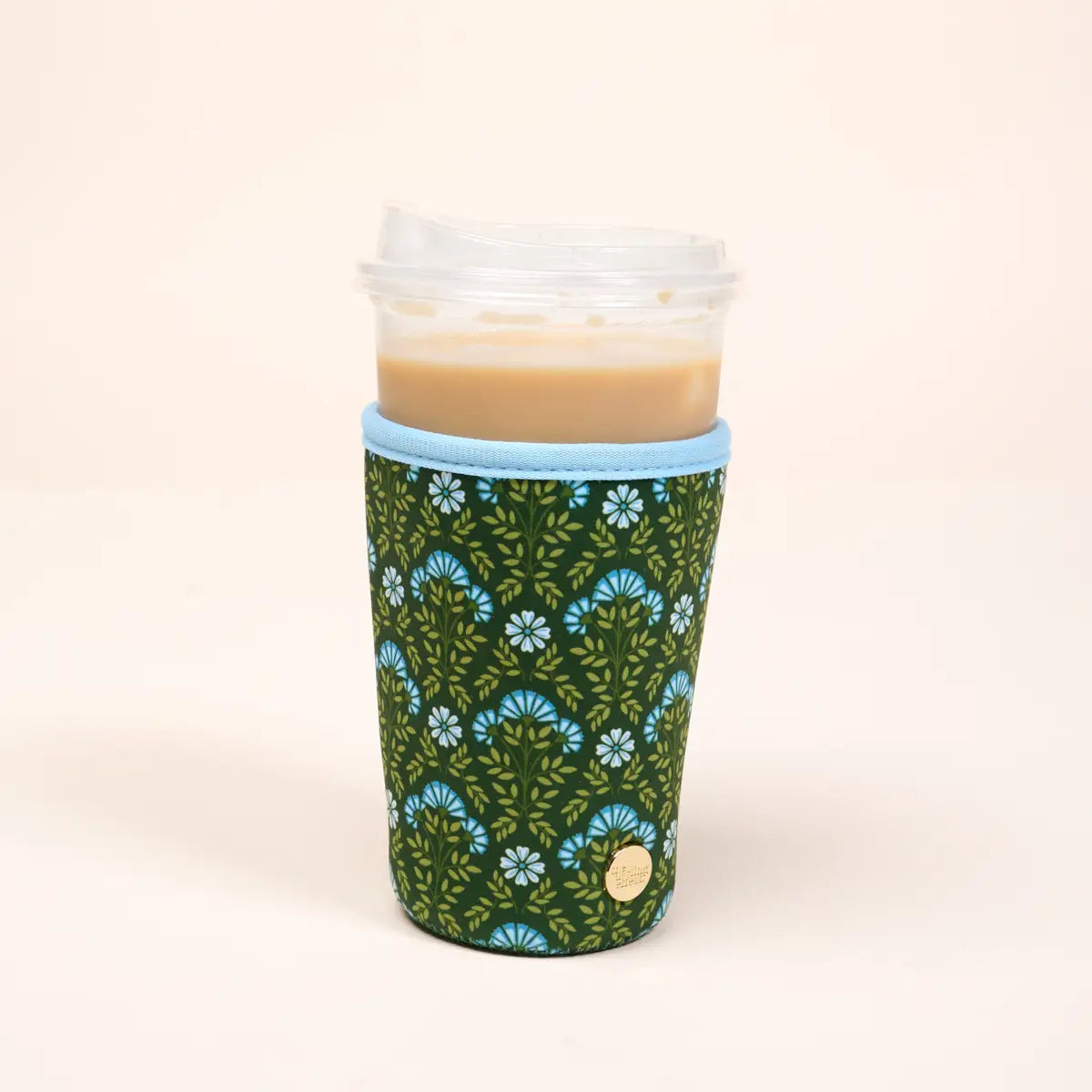 sip savvy drink sleeve-large-everbloom forest green