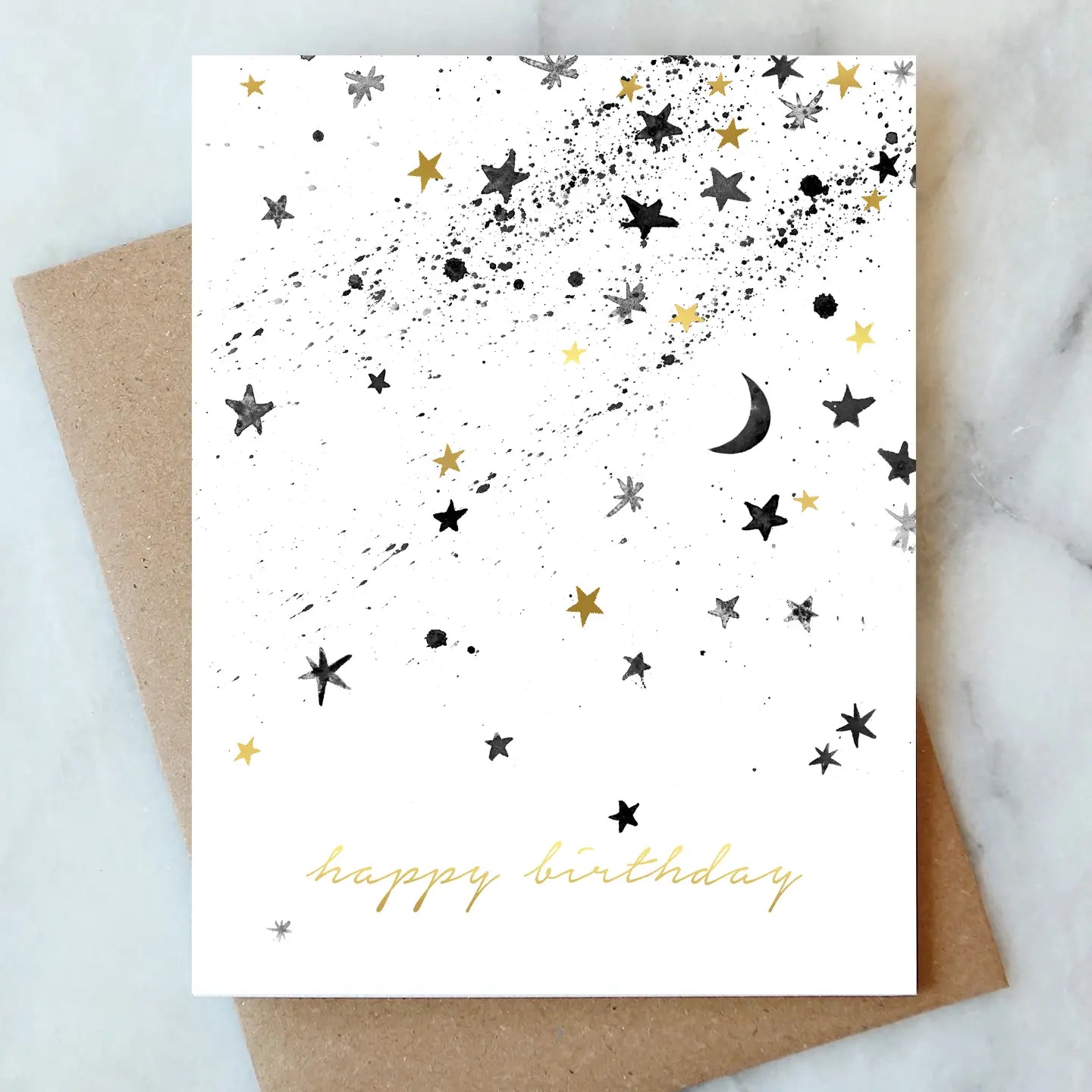 Star Birthday Card