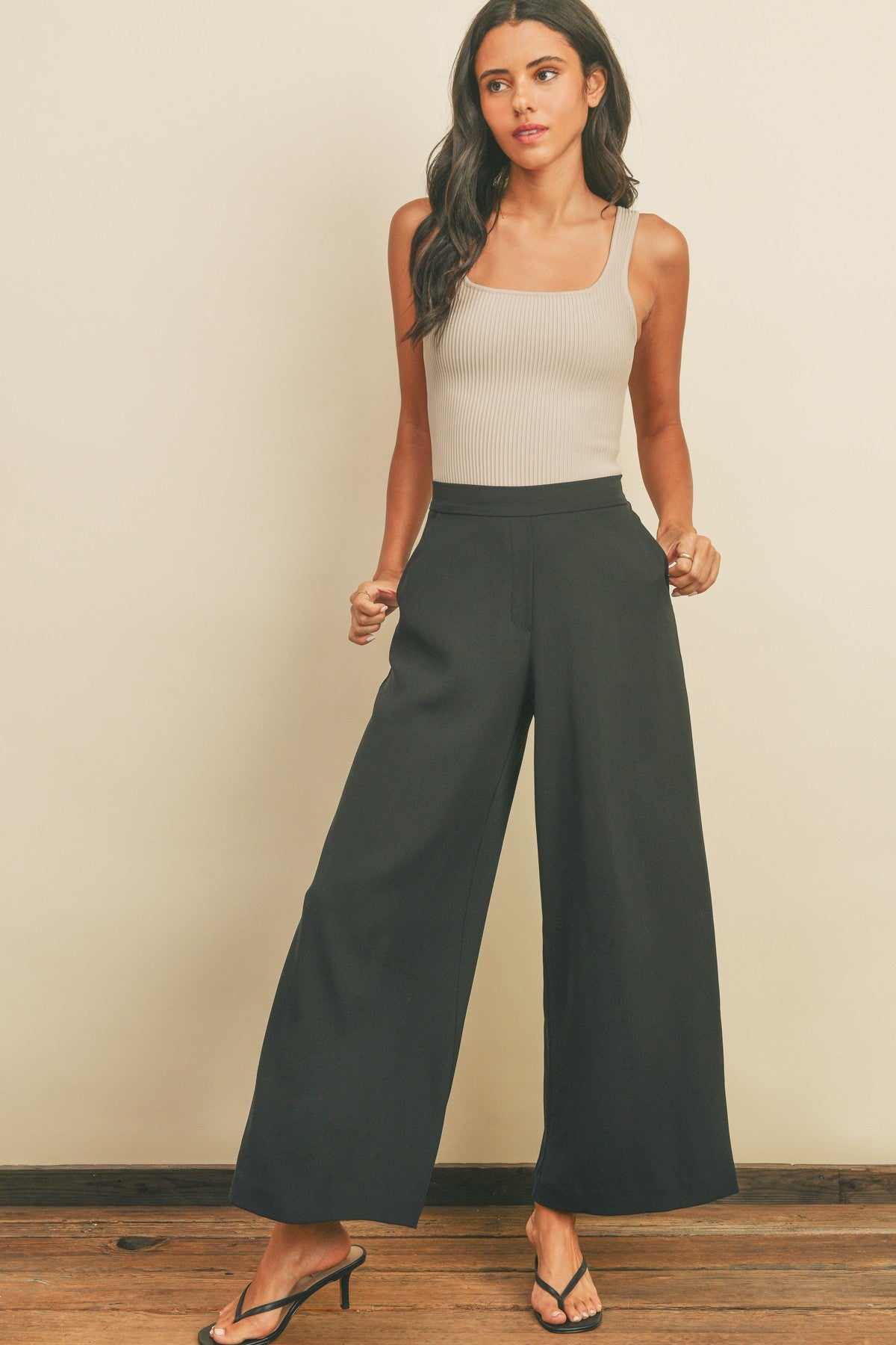 stay extra wide leg pants