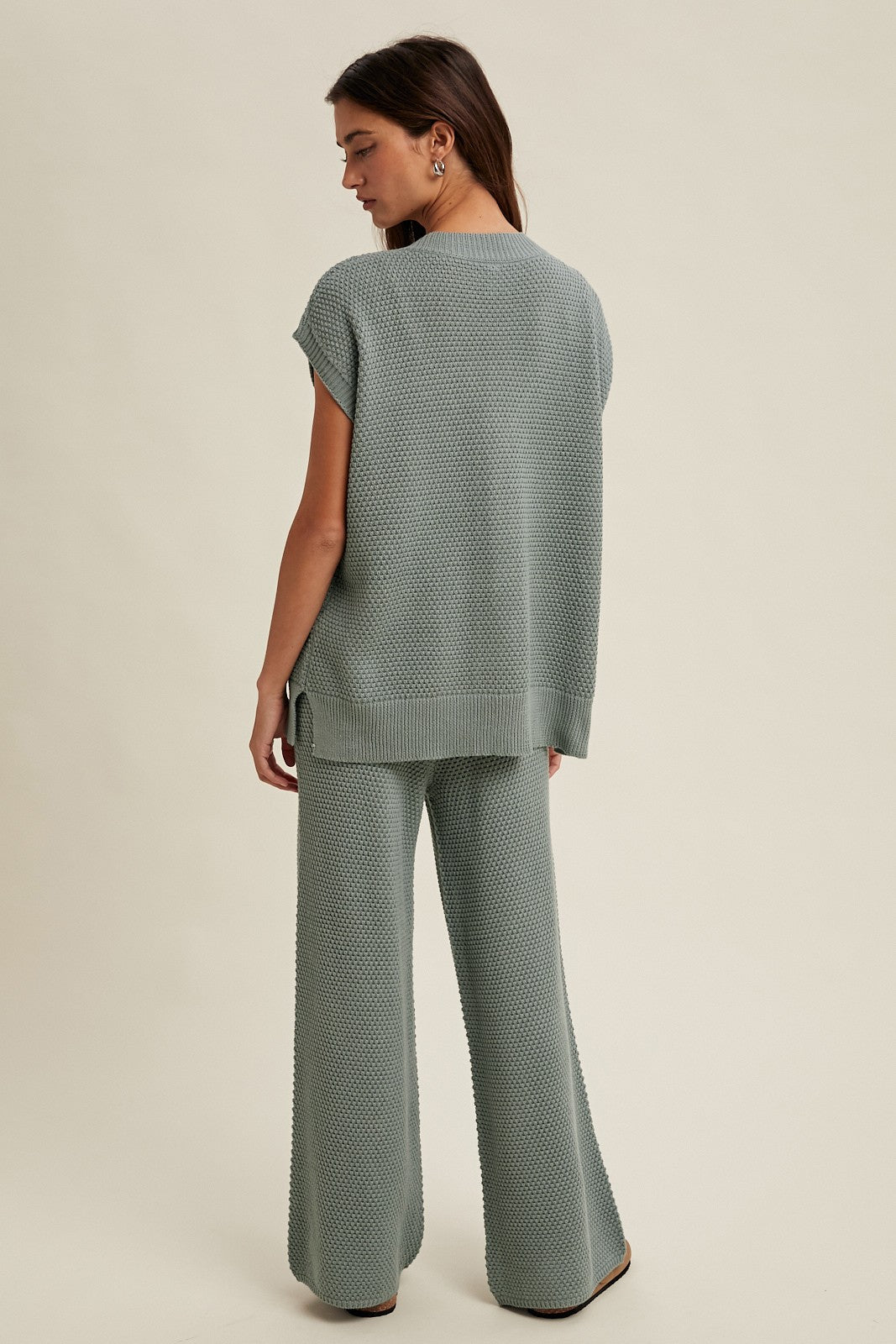 Waffle Knit Pant