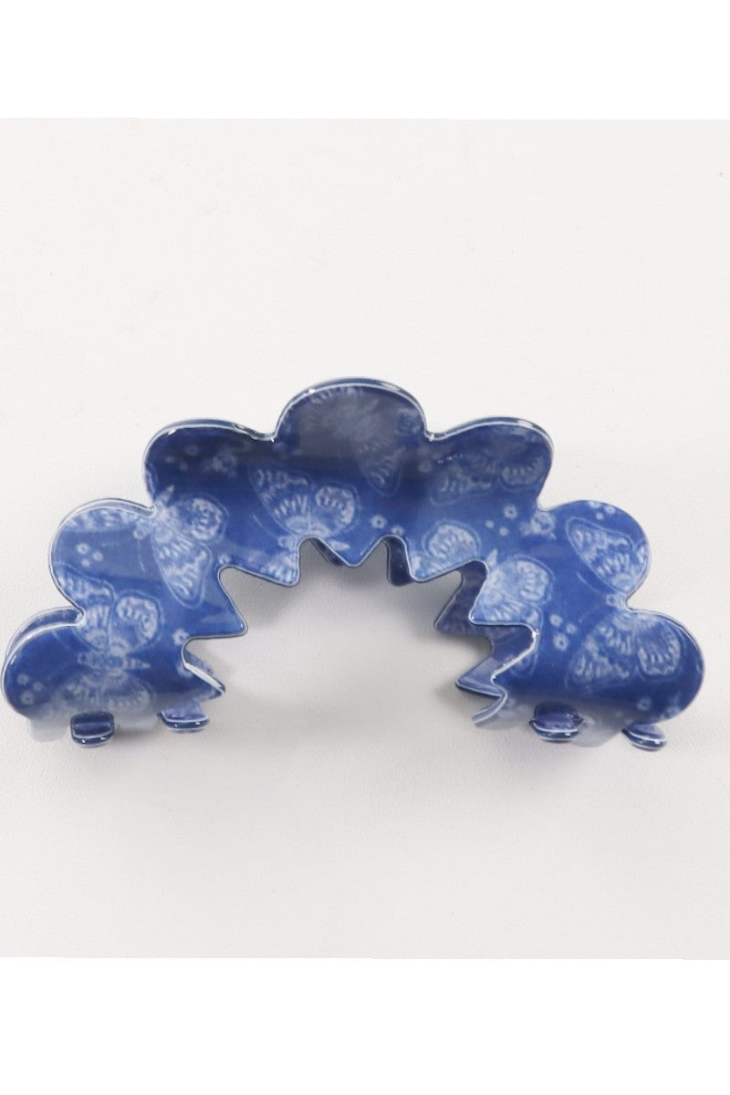 wavy hair claw clip
