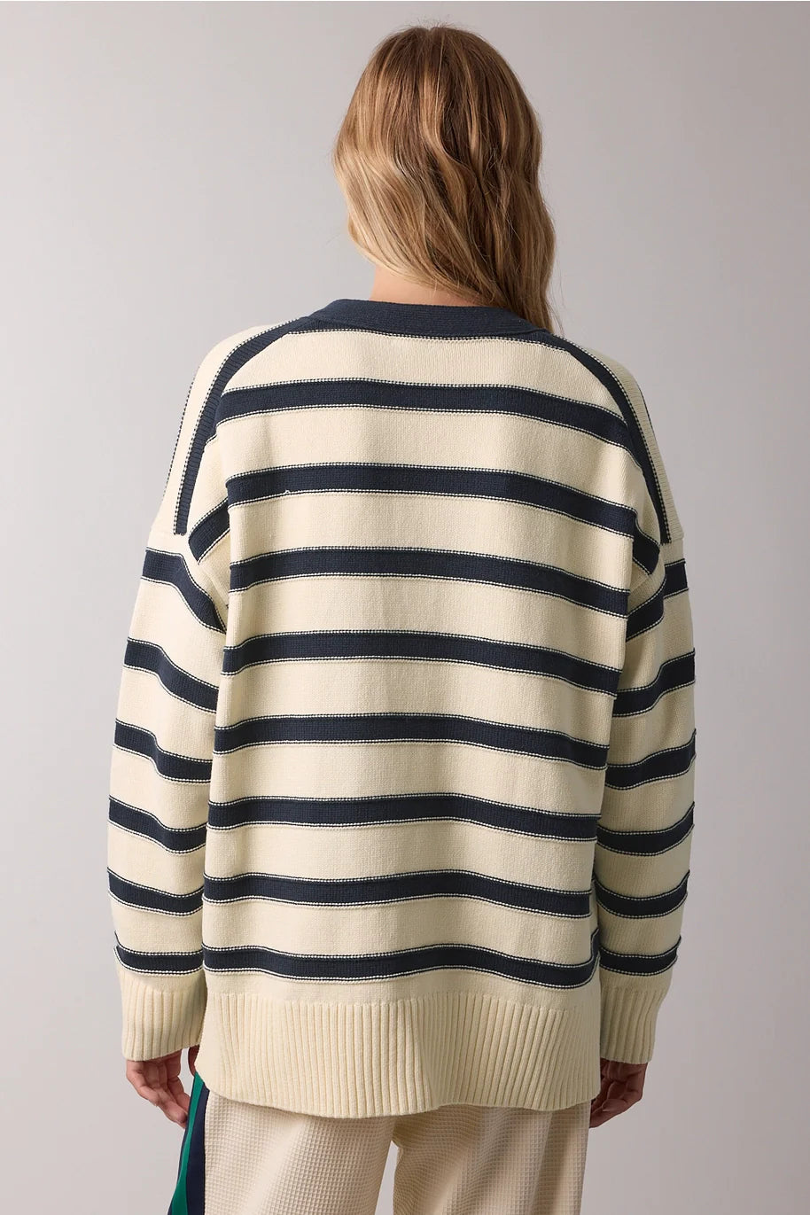 Rainy Days Stripe Cardi