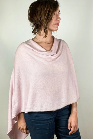 carmela cashmere poncho