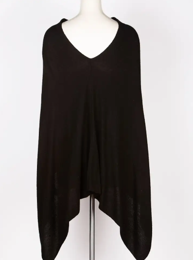 carmela cashmere poncho