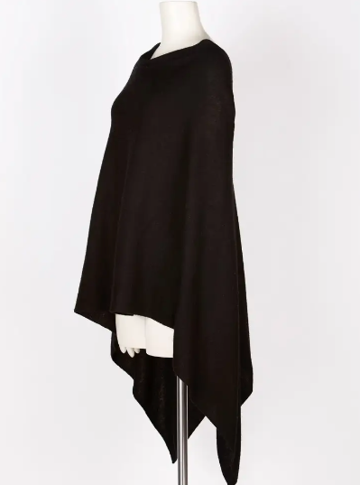 carmela cashmere poncho