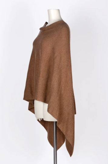 carmela cashmere poncho