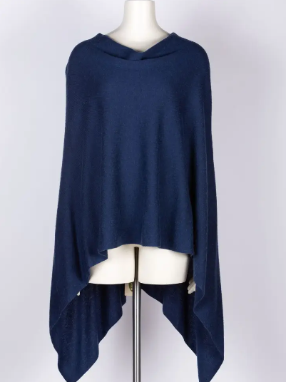 carmela cashmere poncho