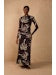 Tulle Dress With Coqueiral Print