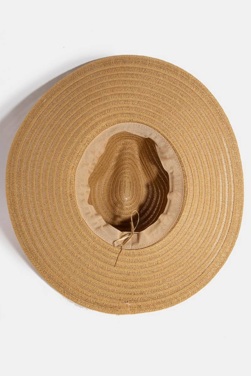 Sea Shell Floppy Straw Hat