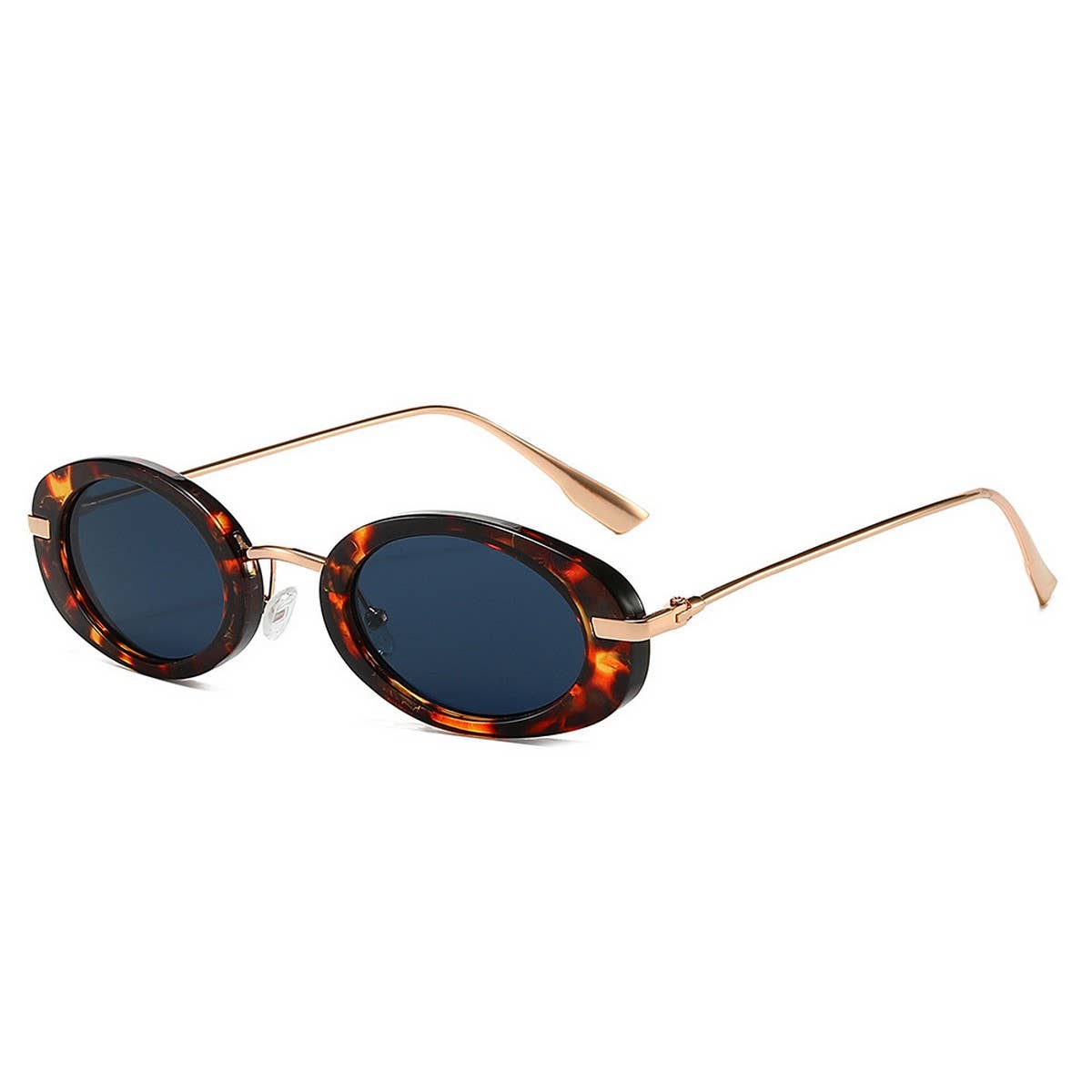 OVAL RETRO HIGH-END SUNGLASSES