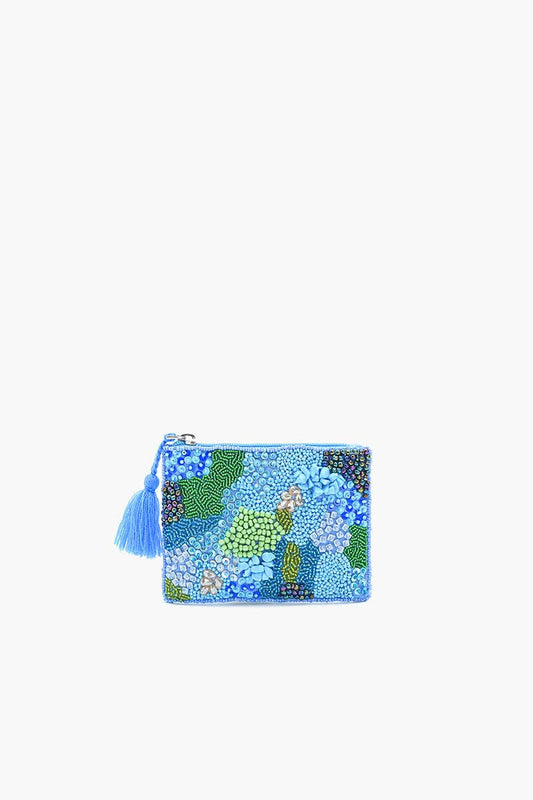 Blue Lagoon Glam Mini Pouch