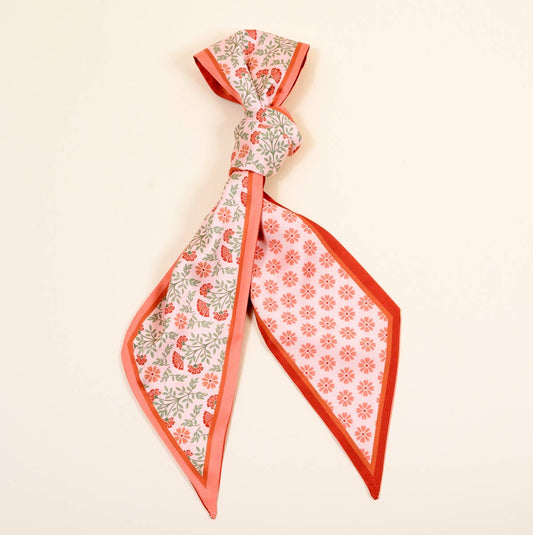 Twirl & Tie Scarf Accessory–Everbloom Dusty Rose
