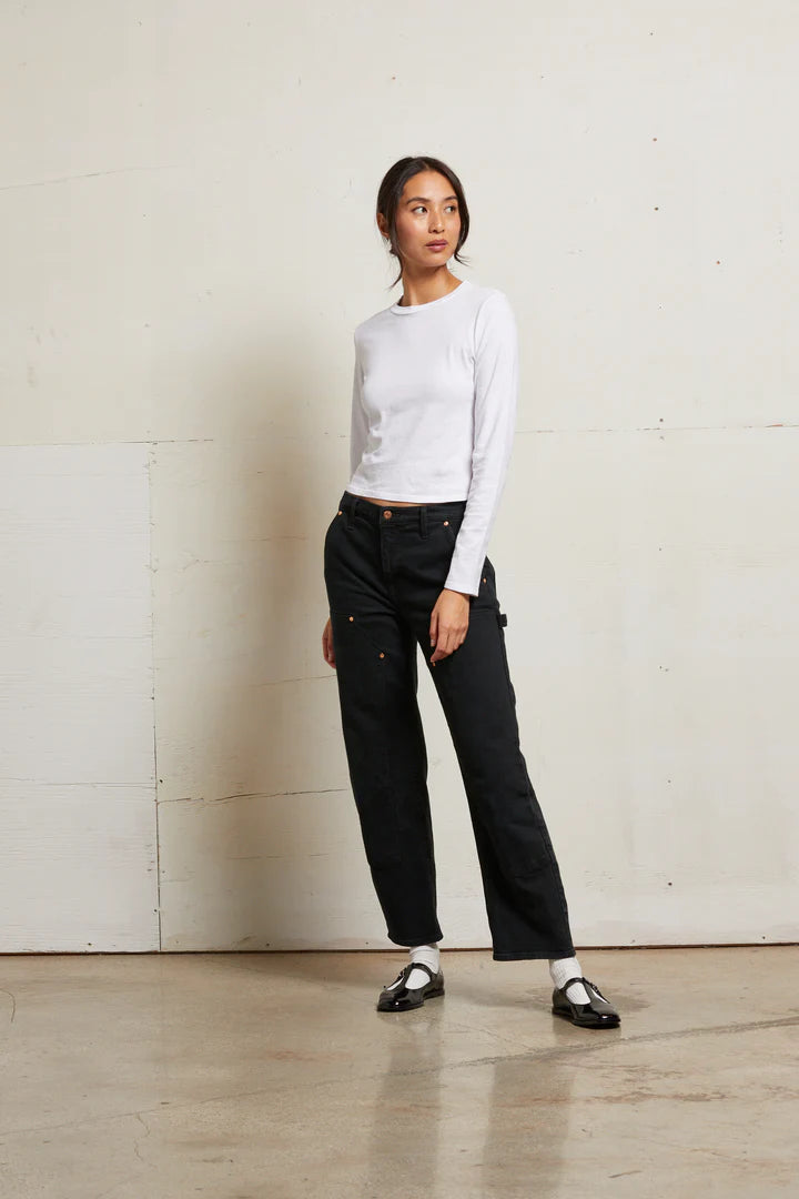 Jamie Recycled Cotton Crewneck Top