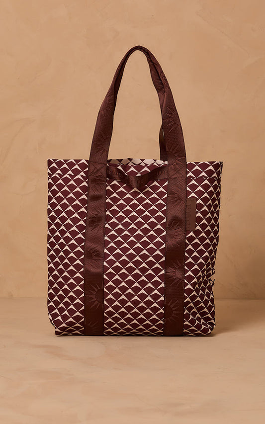 Asa Delta print tote Bag
