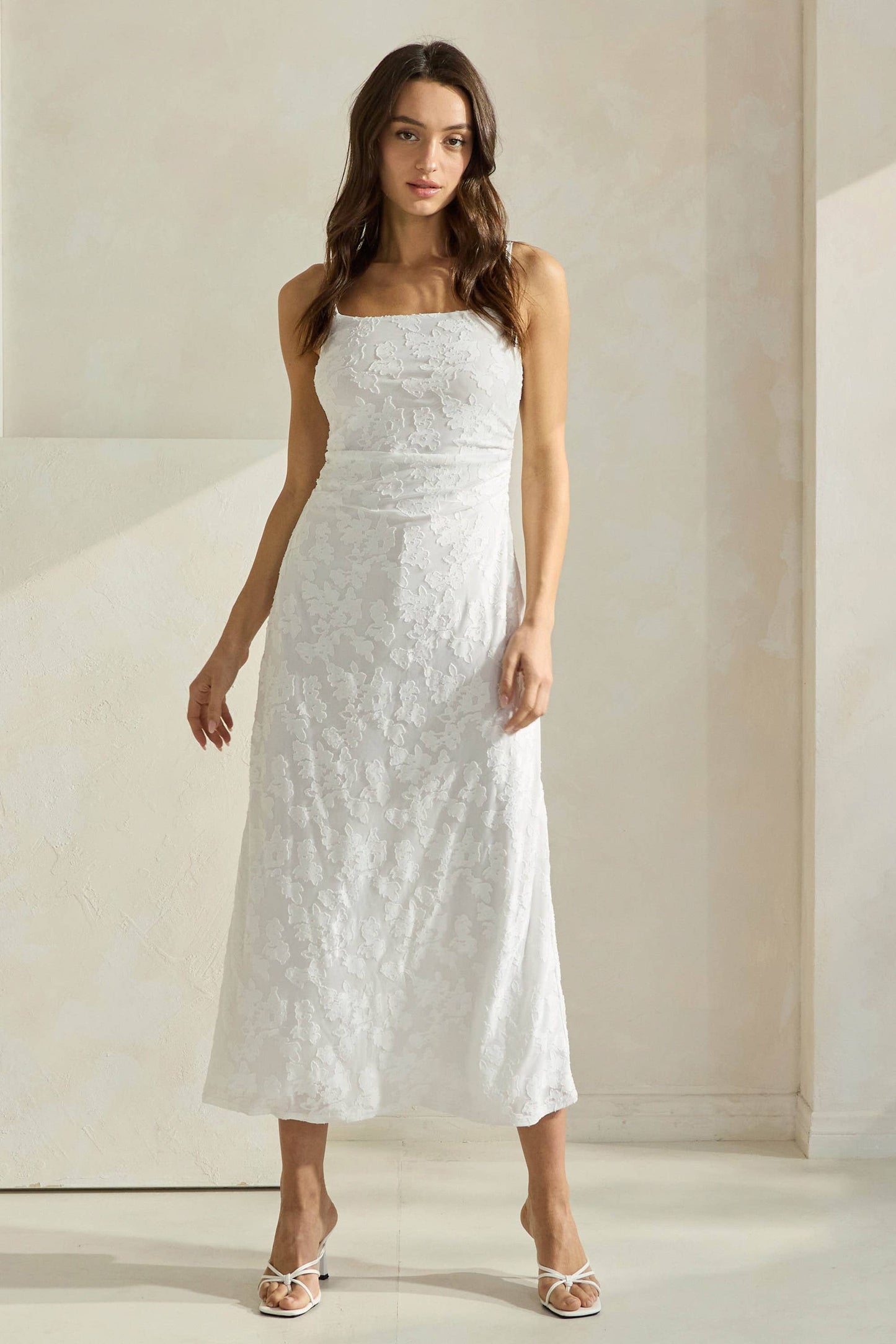 Novelty Textured Maxi Dress