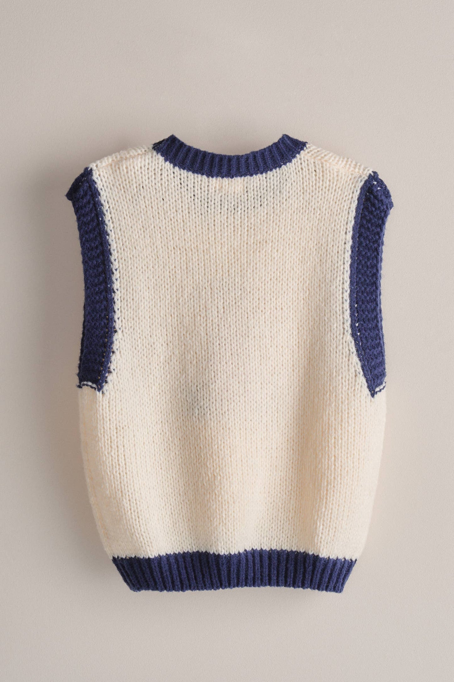 Preppy Lighthouse Graphic Sweater Vest