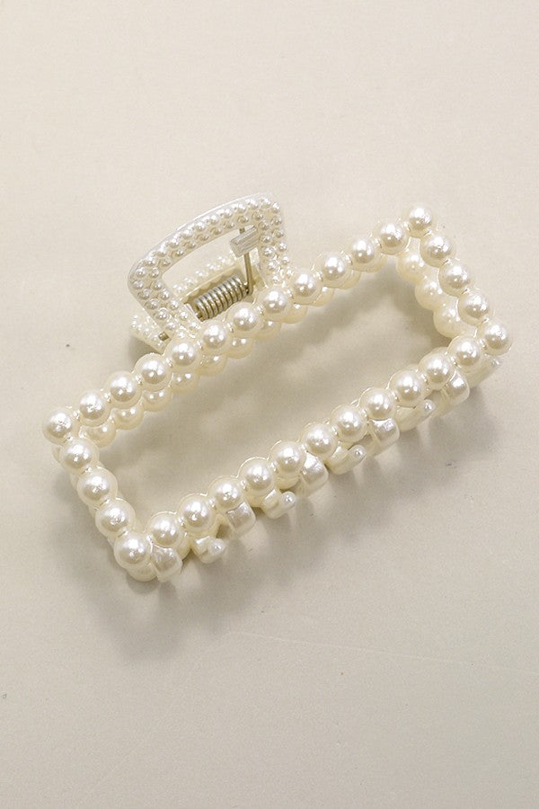 pearl claw clip