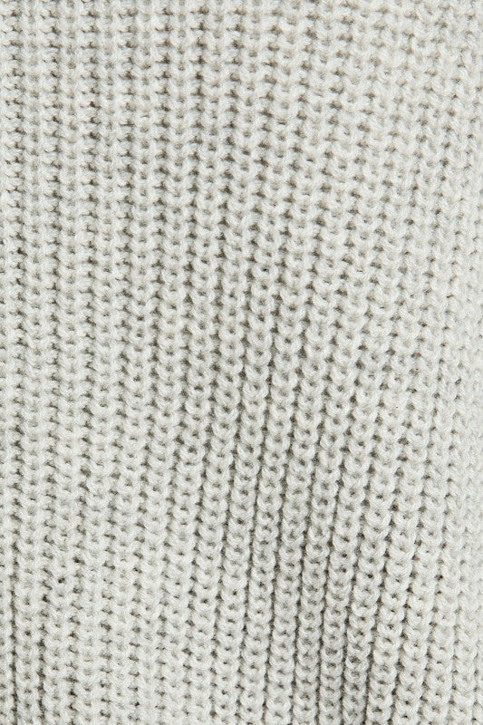 Zip Up Oversized Sweater