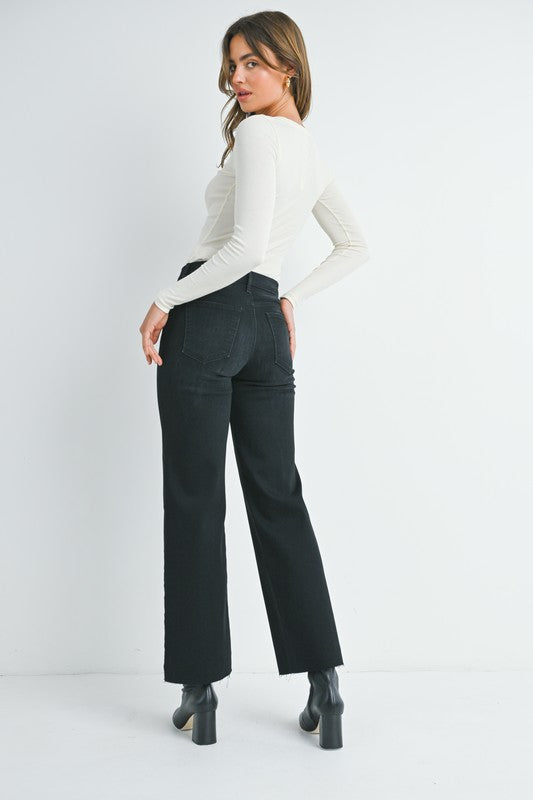 Slim Palazzo w/ Scissor Cut
