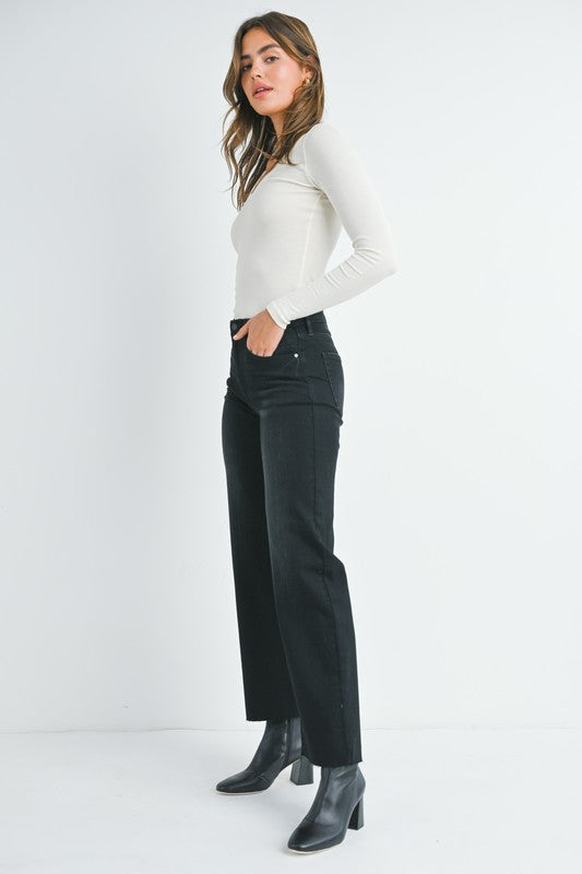 Slim Palazzo w/ Scissor Cut