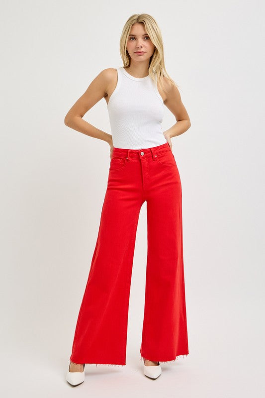 HR Wide Leg Palazzo Jeans