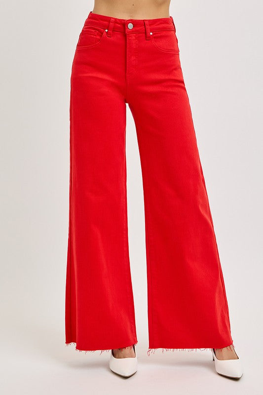 HR Wide Leg Palazzo Jeans