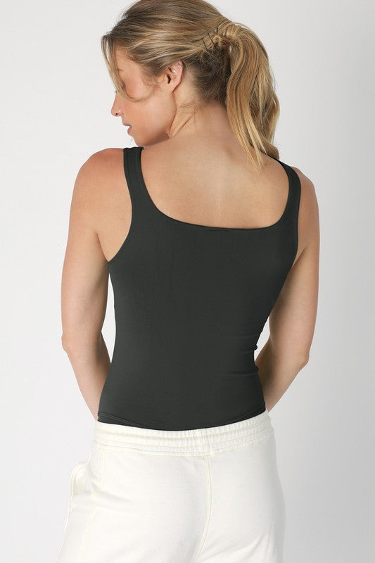 Square Neck Bodysuit