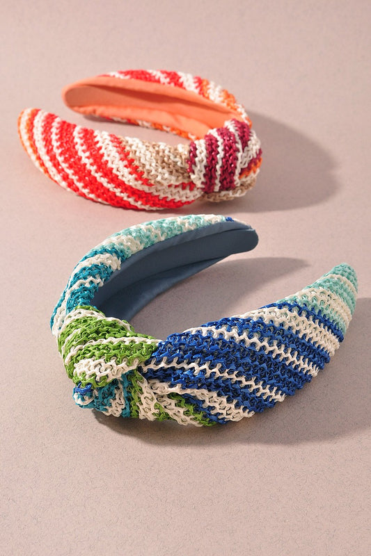 Textured Striped Headband