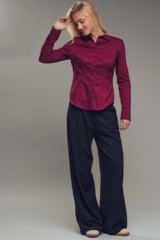 Classic Cotton Western Button-Down