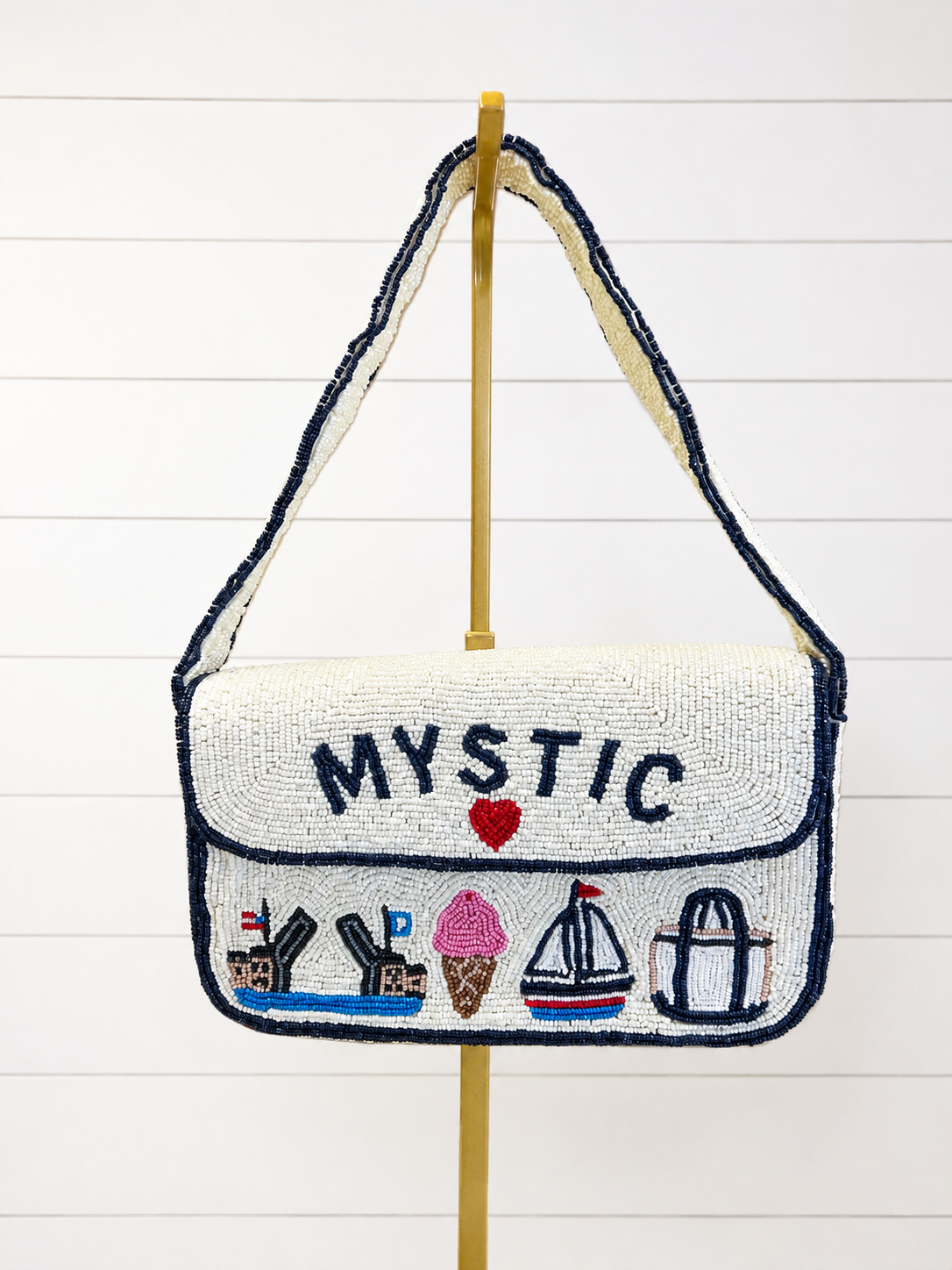 Mystic Icon Custom Beaded Bag