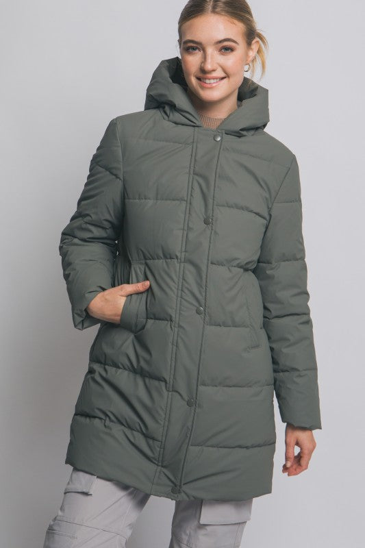 Hooded Puffer Coat