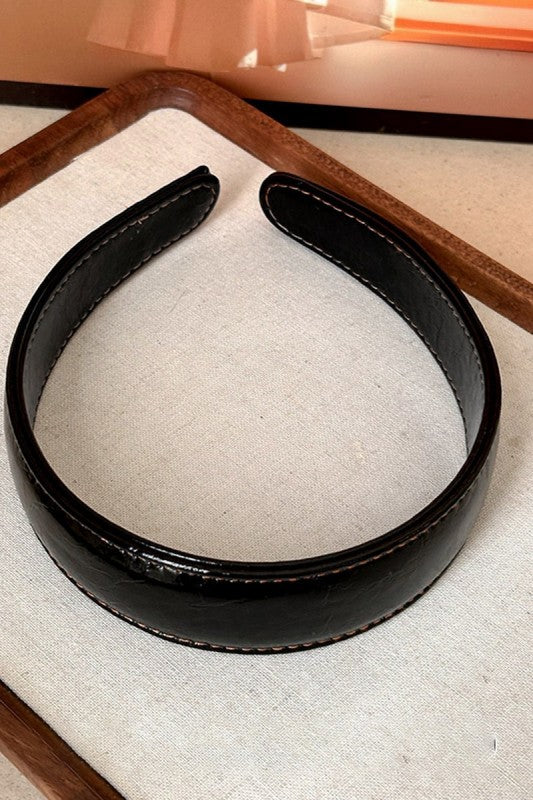 Vintage Leather Headband