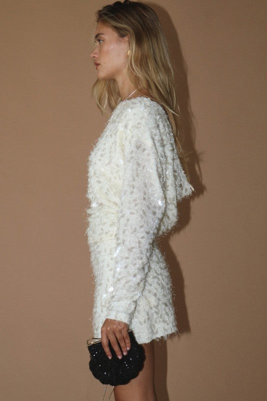 Long Sleeve Top w/ Sequins